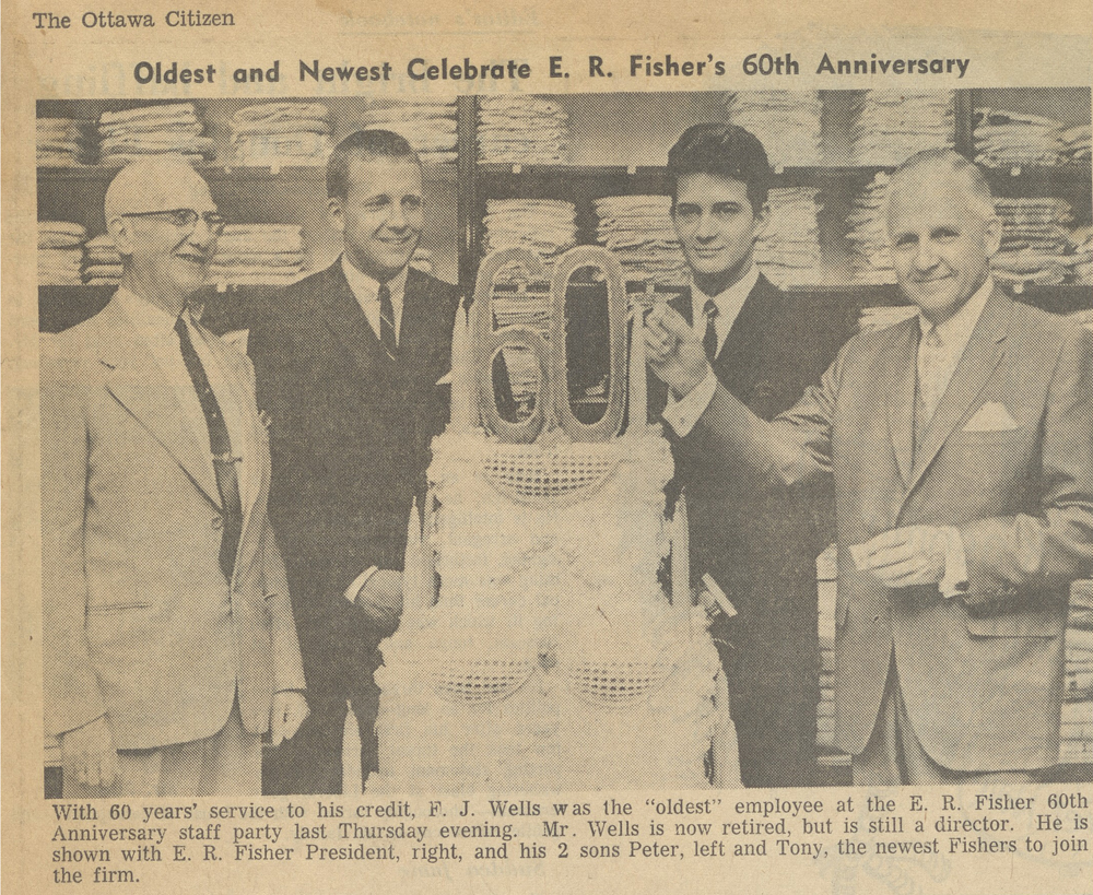 E.R. Fisher Men's Clothier, Peter and Tony Fisher